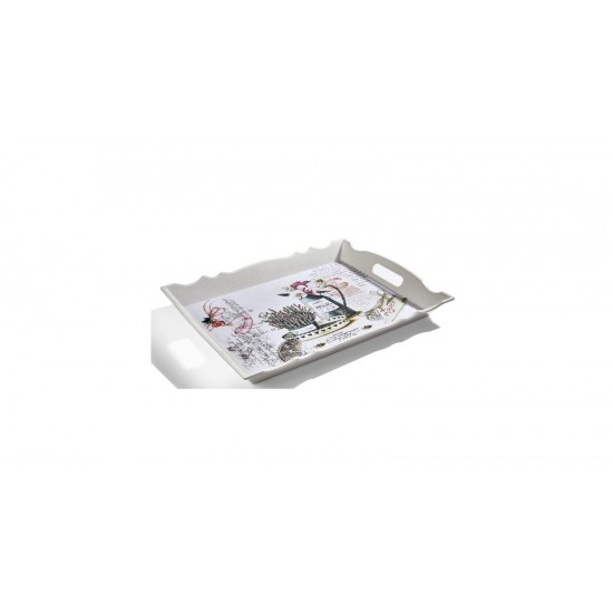 SMALL SIZE RECTANGULAR WAVY TRAY